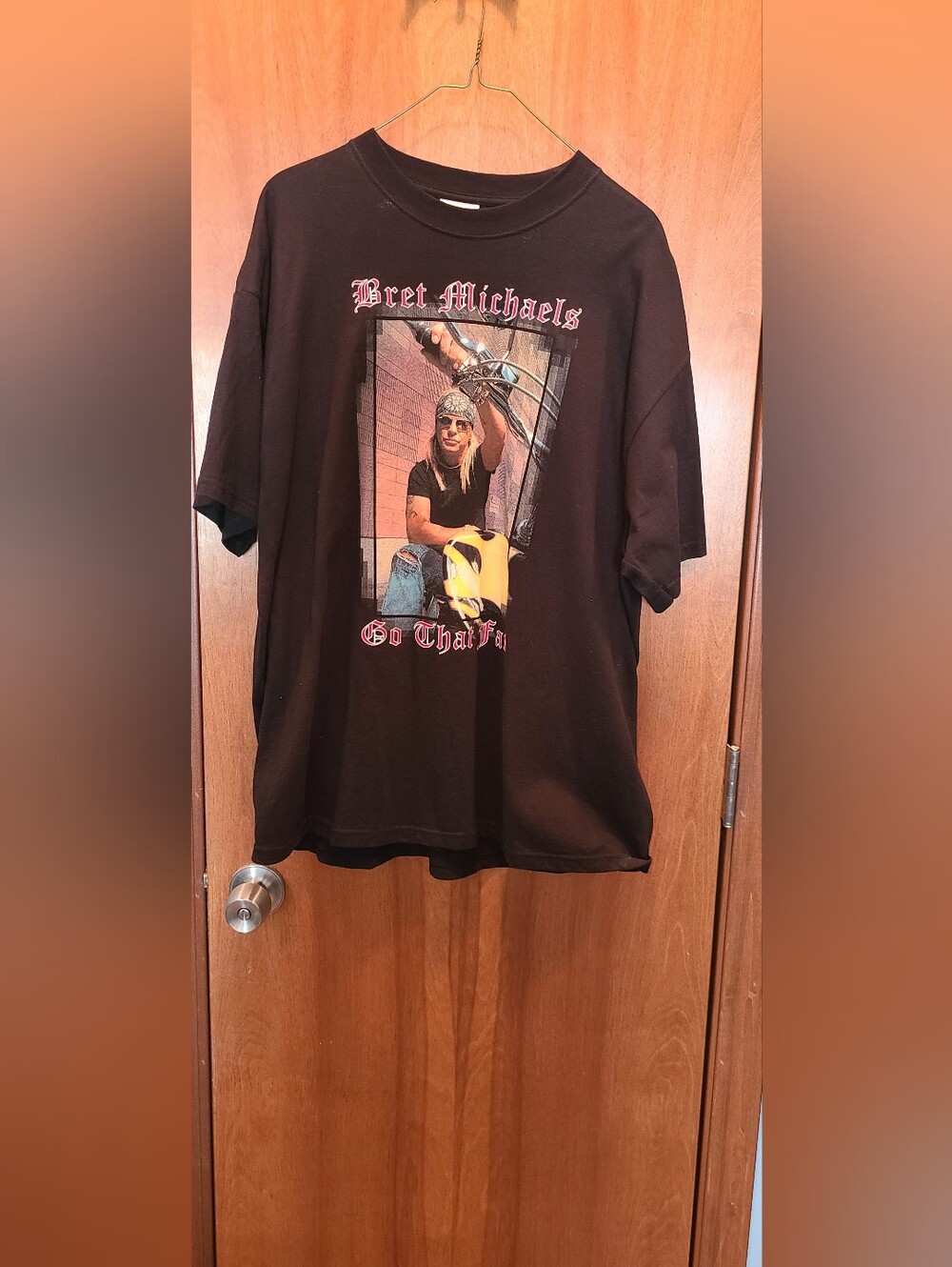 Brett Michaels Graphic Tee - Black